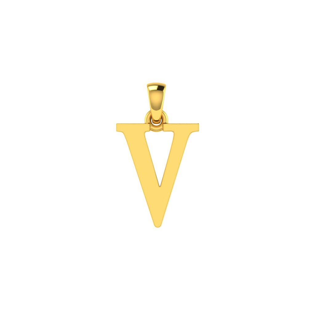Alphabet Pendant | BIS 916 Purity