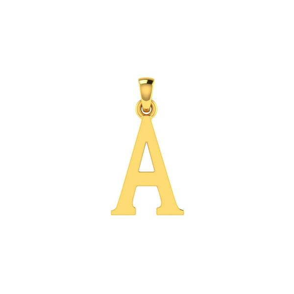 Alphabet Pendant  | BIS 916 Purity