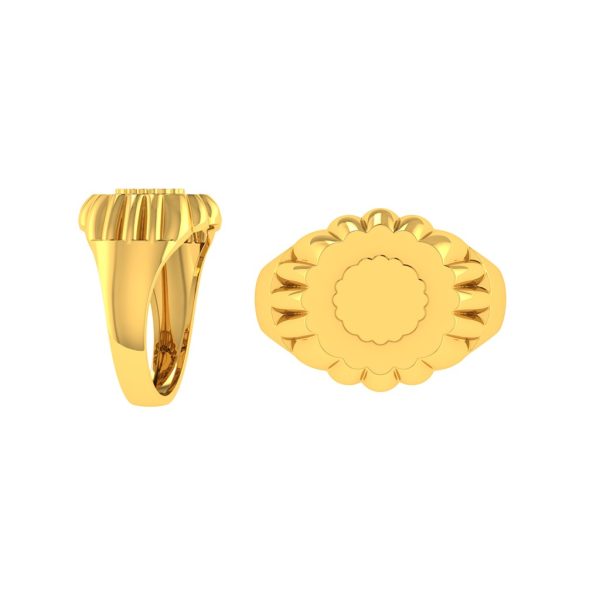 Paul Gold Fancy Gents Ring | BIS 916 Purity