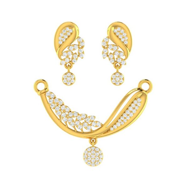 Fancy Mangalsutra Set  | BIS 916 Purity